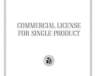 Commercial License - Single Product