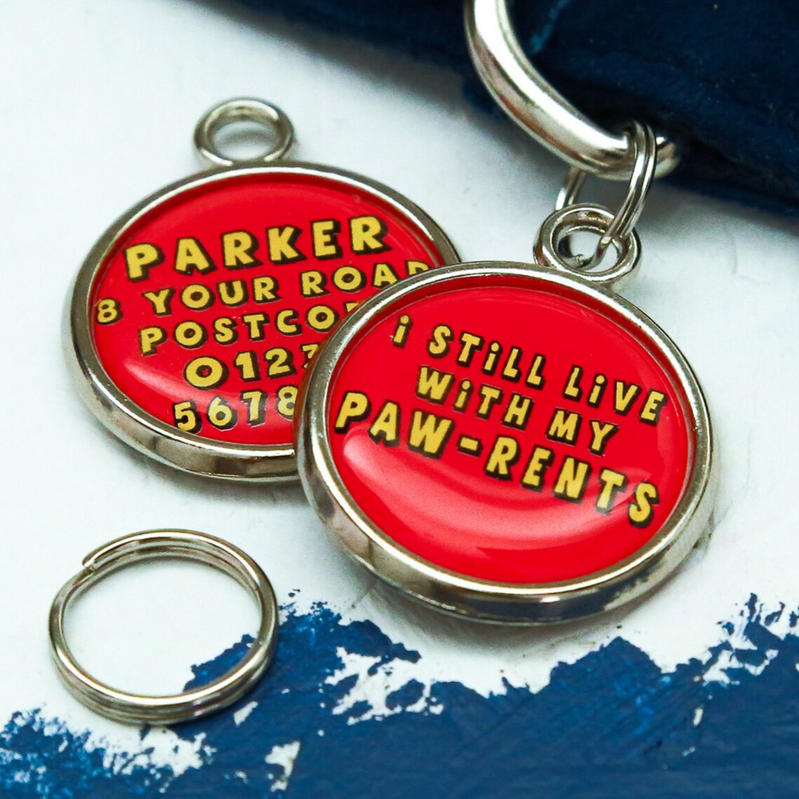 Dog Tag Funny Dog Tag Dog Tags For Collars Dog ID Tags Etsy