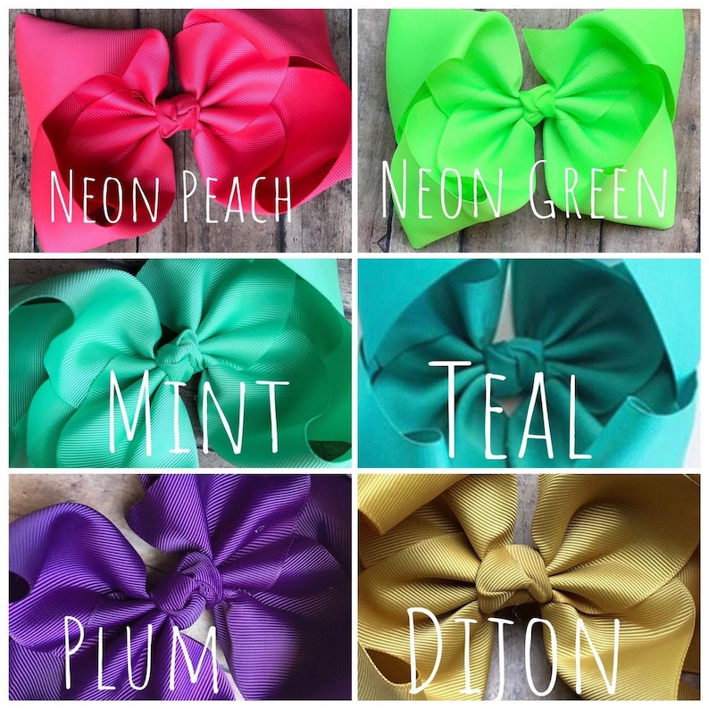 huge big hair bows for girls 7 8 jojo hair bows Jojo bows Christmas bows fall jumbo 8 hair bows jumbo boutique bows fall color bows