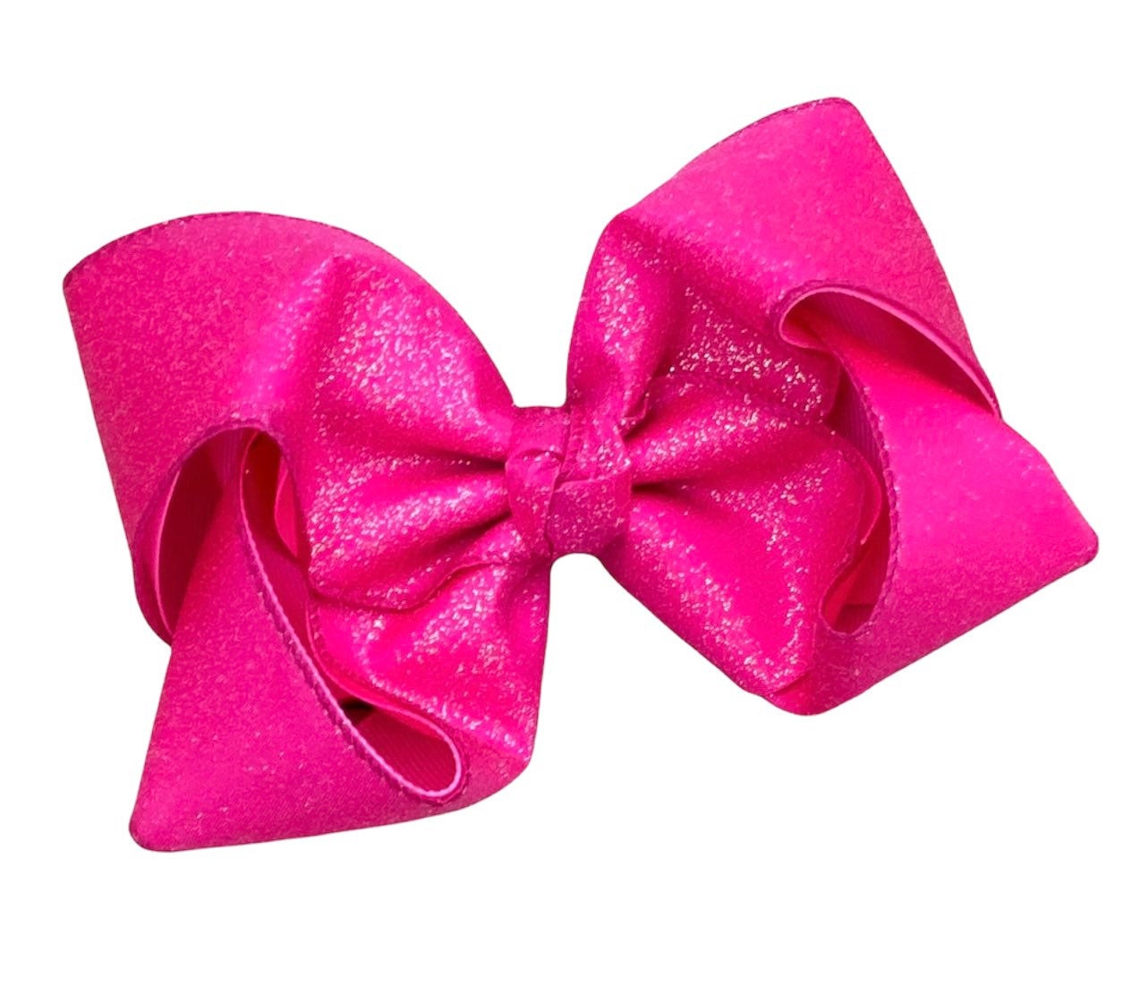 TitasHidingPlace Hot Pink Hair Bow Clip, Dance Team Hot Pink Bows, Bows for Girls, Women Hair Bow Clip, Large Bow Clip, Hot Pink Big Bow, Pink Bows Toddlers