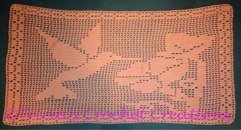 Hummingbird Throw with Morning Glory Detail Wonderful Housewarming Gift Crochet Afghan