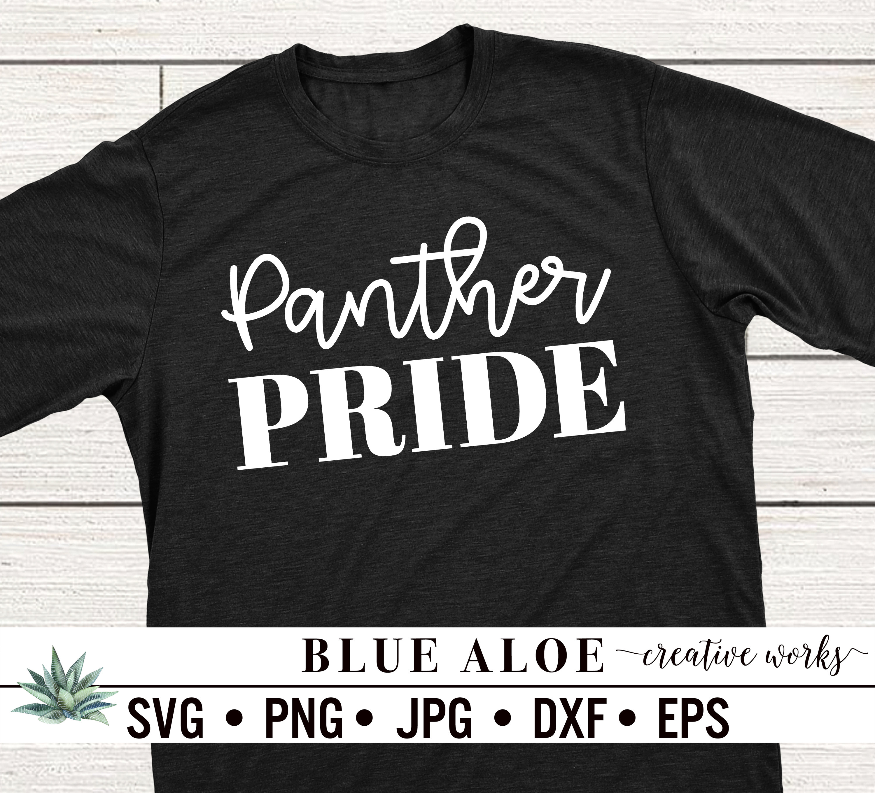 Panther Pride Svg Panther Svg, School Mascot Svg Cut File for Cricut