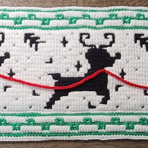 Christmas Series: Oh. My. Deer! (Reindeer) Mosaic Crochet Pattern