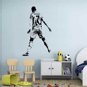 Ronaldo - Wall Sticker - Vinyl Transfer - Football