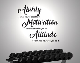 Motivation Determination Work Arni Motivation Inspiration Quote Poster Gym Fit