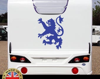 Scotland Lion Decal Sticker Camper Van Car Motorhome UK Graphic