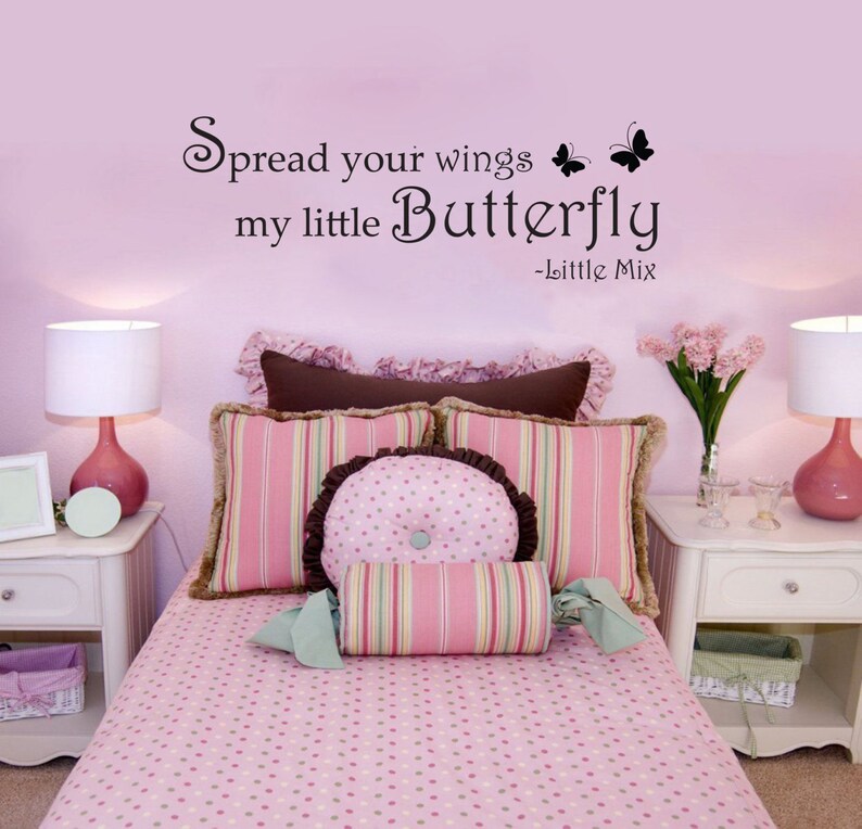 Little Mix Spread Your Wings My Little Butterfly Wall Etsy UK