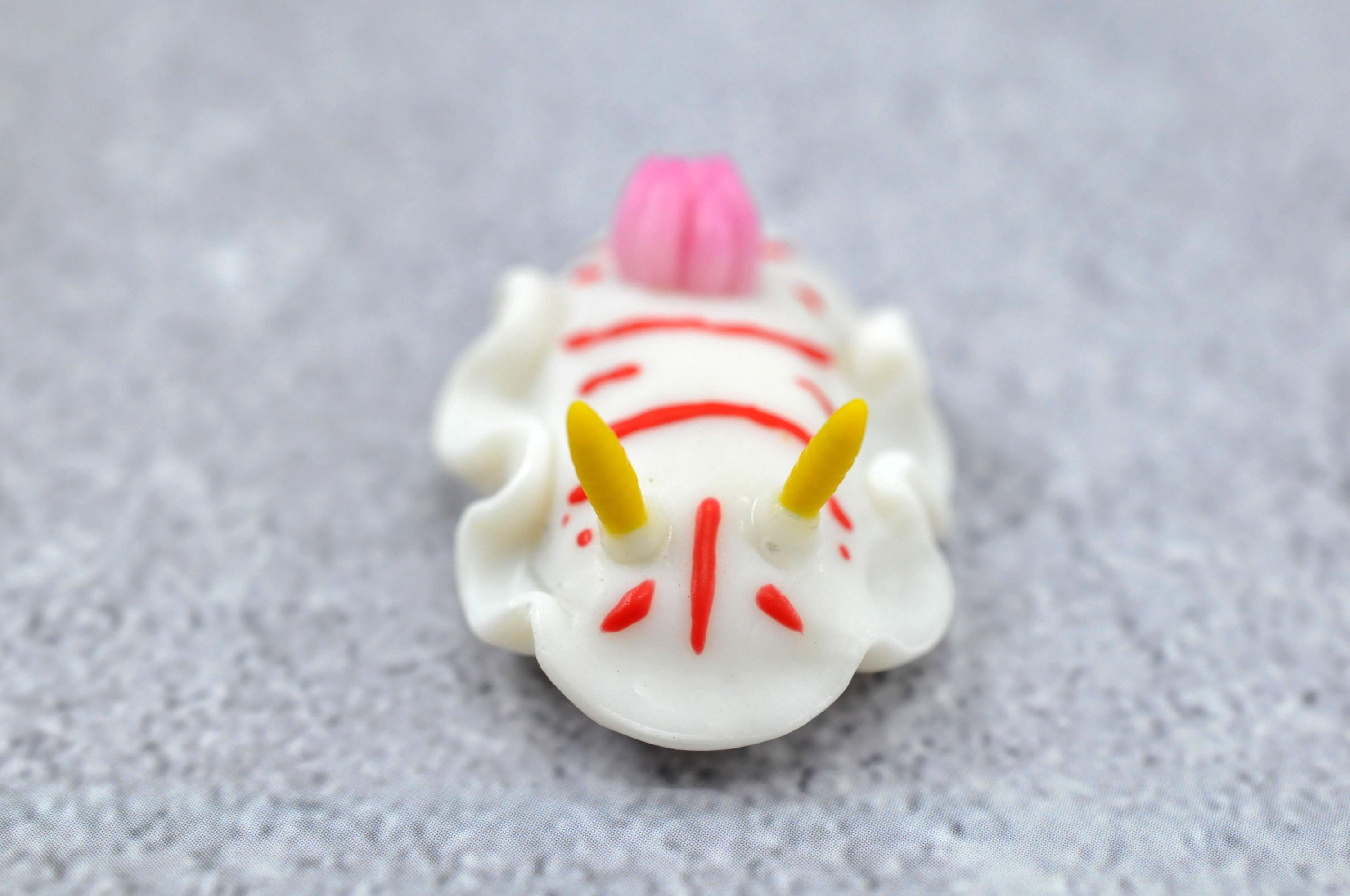 nudibranch , sea slug polymer clay for gifts , diving gift, decorate ,fridge magnet