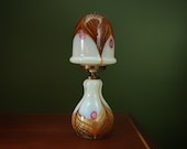 AVeM Murano Vintage 1960s Opalescent Murrine Glass Table Lamp - Rewired