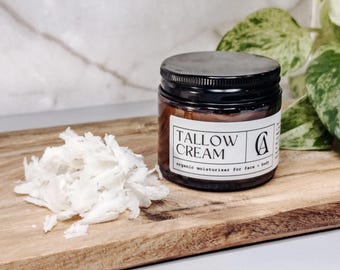 Grass-fed Tallow Cream with Jojoba & Essential Oils