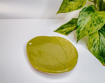 Leaf Imprint Trinket Dish