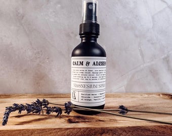 Calming Magnesium Spray with Orange, Vanilla, Sandalwood