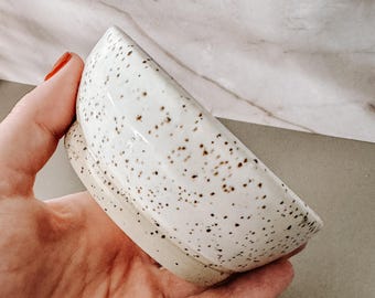 White Ceramic Dish