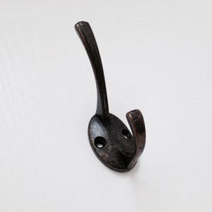 Wall Hooks / Decorative Hooks /Antique Hat Hook Wall Hook Old Bronze / Hat &Coat Hangers /Coat Rack Hooks /Metal Hook /Furniture Hardware