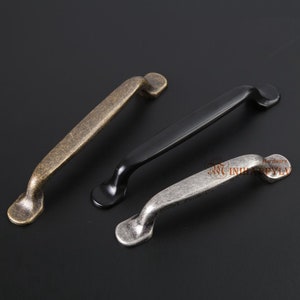 3.78" 5" Dresser Pull Handles Drawer Pulls Handles Knobs Cabinet Knob Pulls Antique Bronze Black Silver Kitchen Door Handles Pulls Hardware