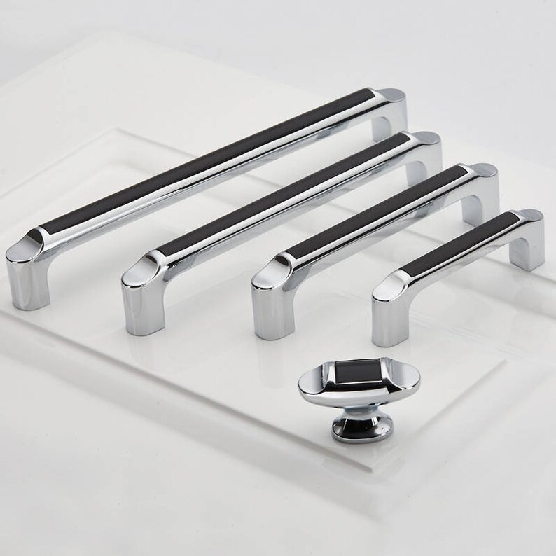 Large Dresser Pulls Handles Drawer Pulls Handles Knobs Black Etsy