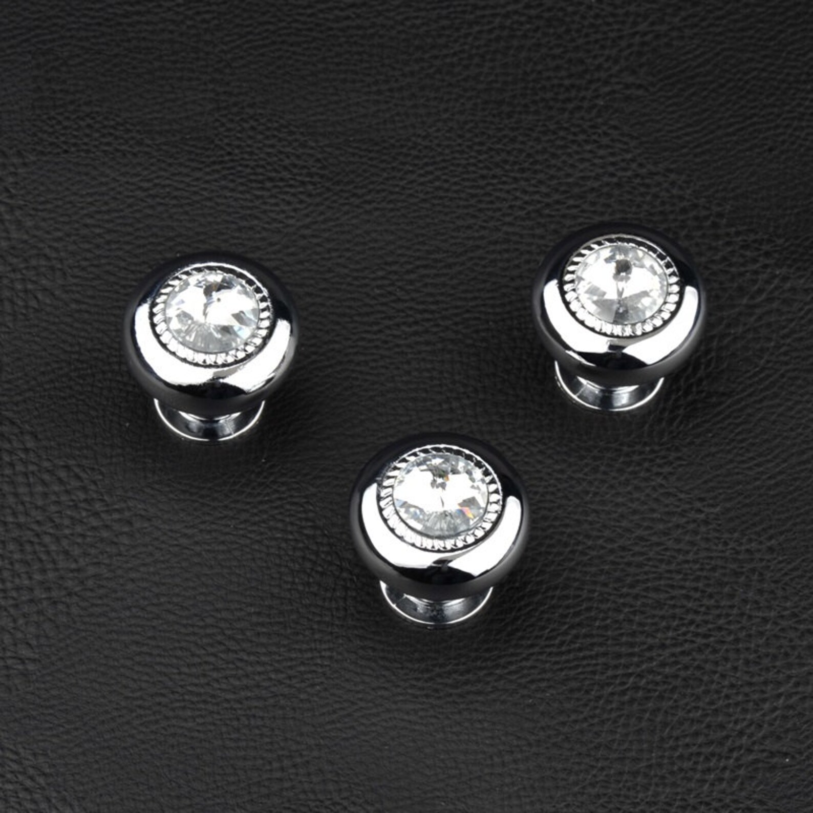 Glass Knobs / Clear Crystal Knob Small Drawer Knobs / Dresser Etsy