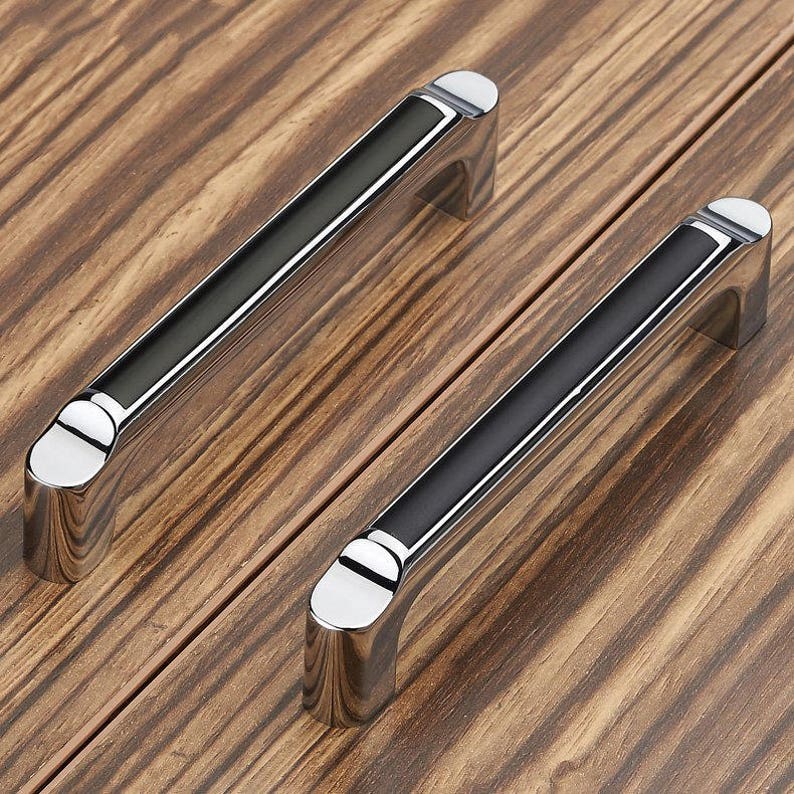Large Dresser Pulls Handles Drawer Pulls Handles Knobs Black Etsy