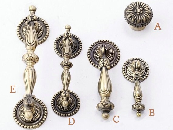 2 5 3 5 Vintage Dresser Knobs Pulls Drawer Pulls Etsy