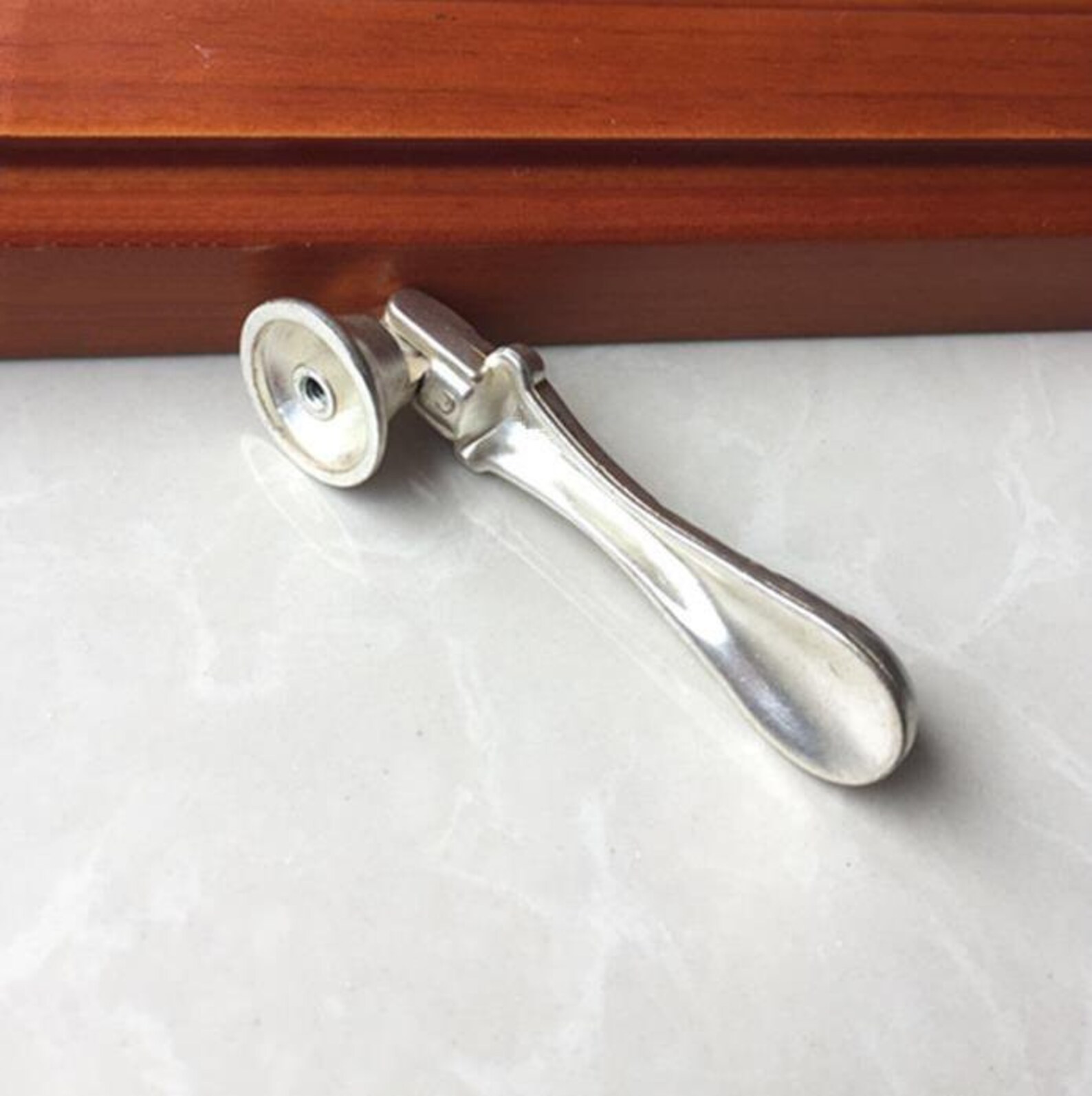 Drop Pulls Handles Antique Silver Dresser Knobs Drawer Pulls Etsy