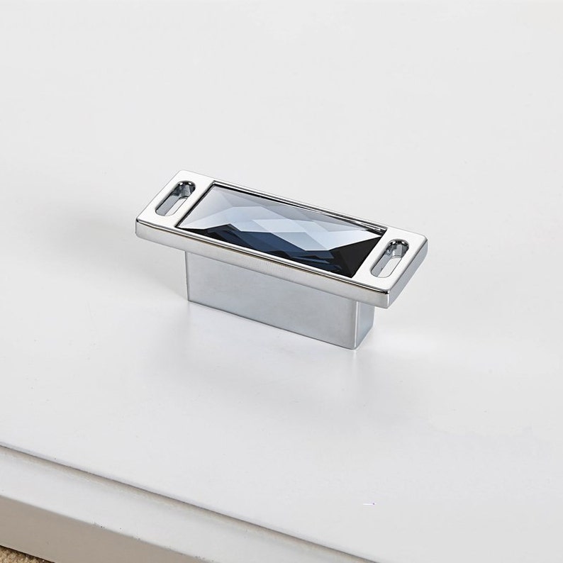 1.25 3.78 5 6.3 Silver Glass Dresser Etsy