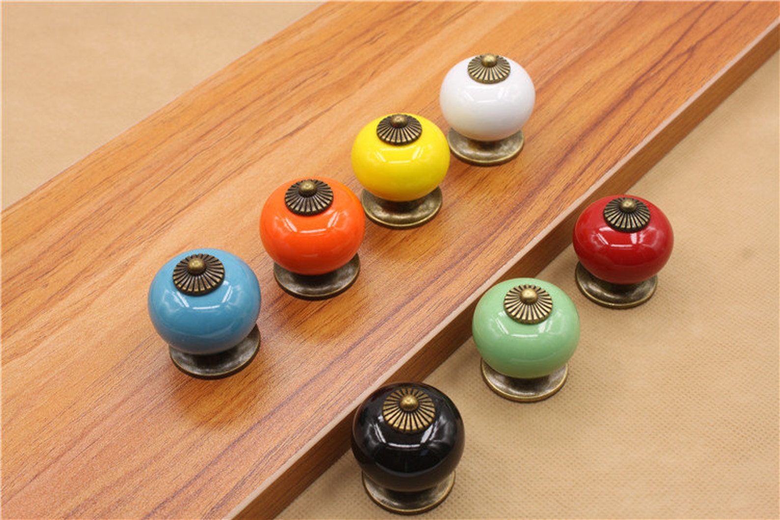 Knobs Dresser Knob Drawer Knobs Pulls Handles / Ceramic Knob / Etsy