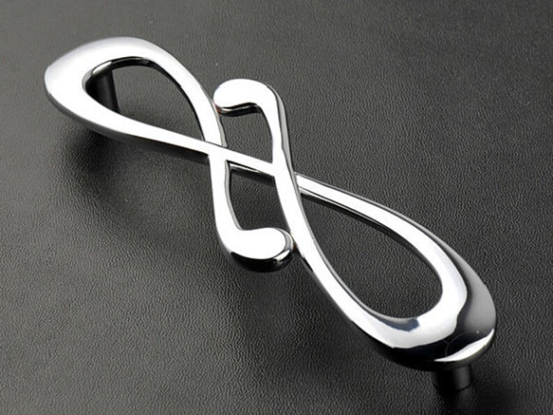 3.78 5 Dresser Pulls Drawer Pulls Handles Silver Chrome Gold Cabinet Knobs Handles Pulls Door Handle Knob Modern Kitchen Furniture96 128mm