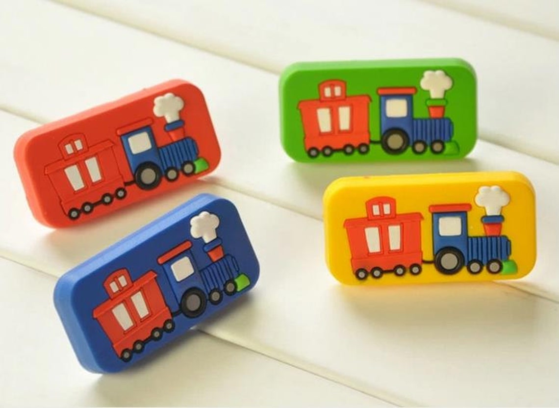 Kids Dresser Pulls Drawer Pull Handles Knobs Red Blue Yellow Etsy