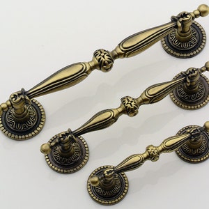 Dresser Pulls Drawer Pull Handles Antique Bronze / Cabinet Handles ...