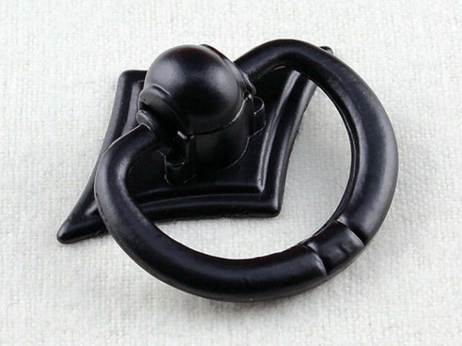Black Dresser Knobs Drawer Pulls Knobs Handles Drop Rings Etsy