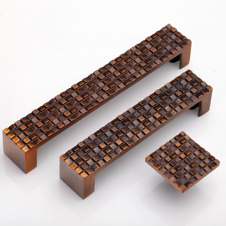 Mosaic Kitchen Cabinet Knobs Handles Pulls Dresser Handle Pull Knob Drawer Pulls Handles Knobs Furniture Cupboard Door Pull Handle Hardware