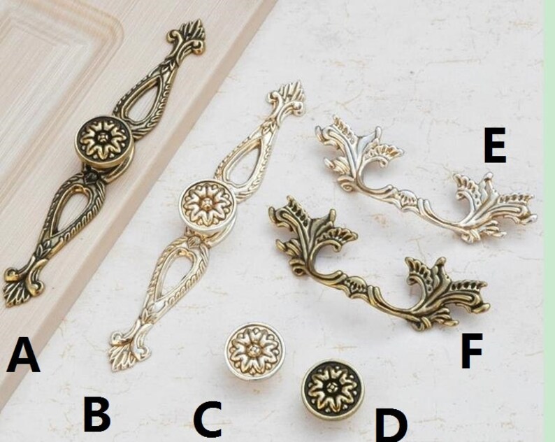 Dresser Knobs Pulls Drawer Knob Pull Handles Antique Silver Etsy