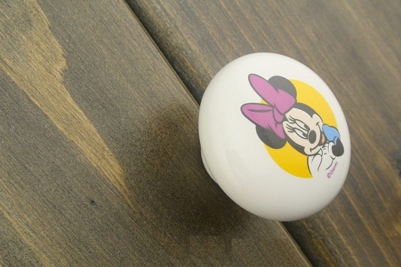 Children Drawer Knobs Pulls Handles Disney Cartoon Knob Etsy