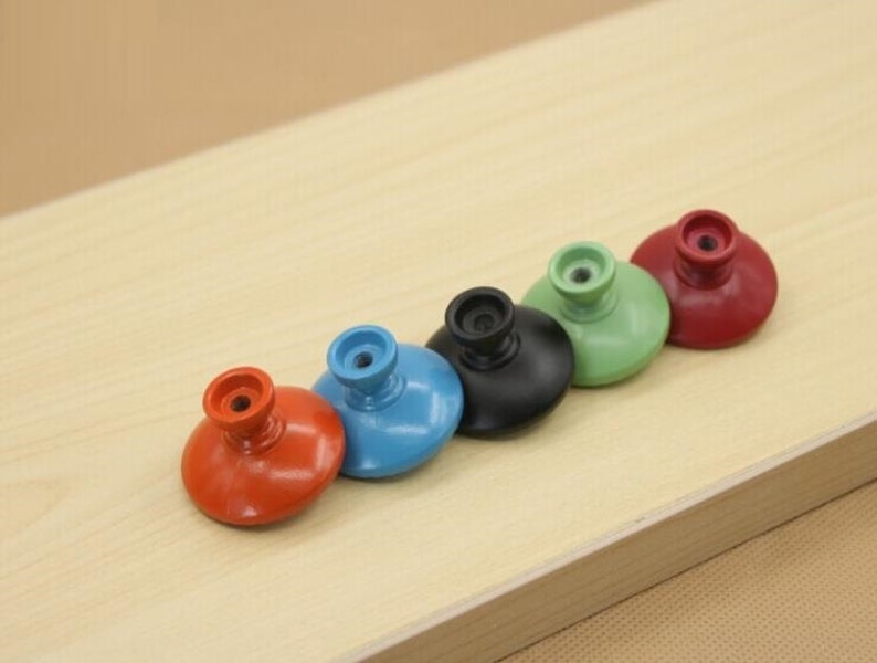 Colorful Knobs handles Dresser Knob handles Drawer Pull Handles Cabinet Knobs Kitchen Door Furniture Hardware Black Blue Orange Red Green image 5