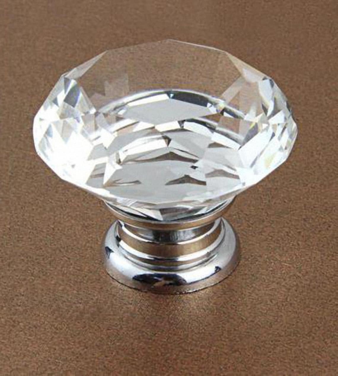 Gold Silver Glass Knobs Dresser Knobs Pulls Drawer Knobs Pulls Etsy