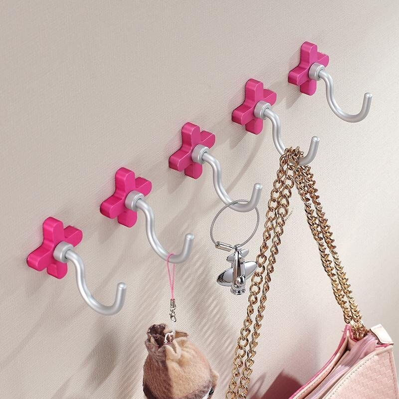 Flower Hooks Decorative Hooks / Wall Hooks Metal Hook Hat Etsy