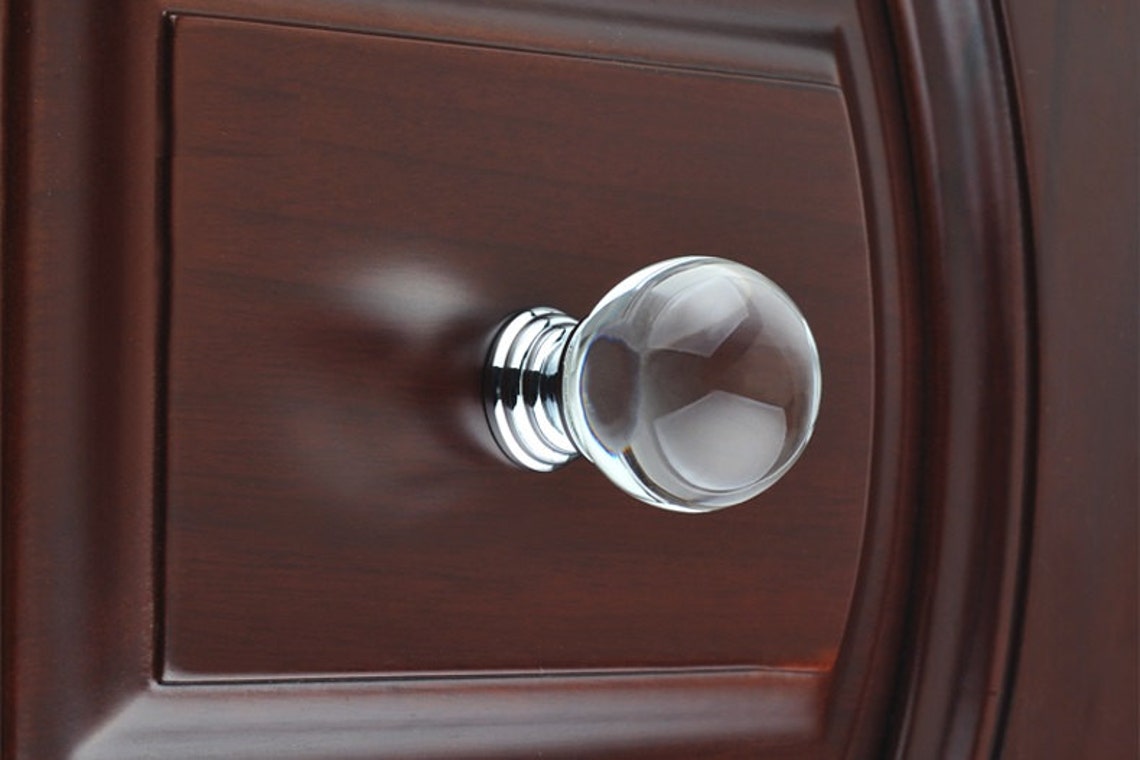 Glass Ball Knobs Dresser Knobs Drawer Knobs Pulls Handles Etsy