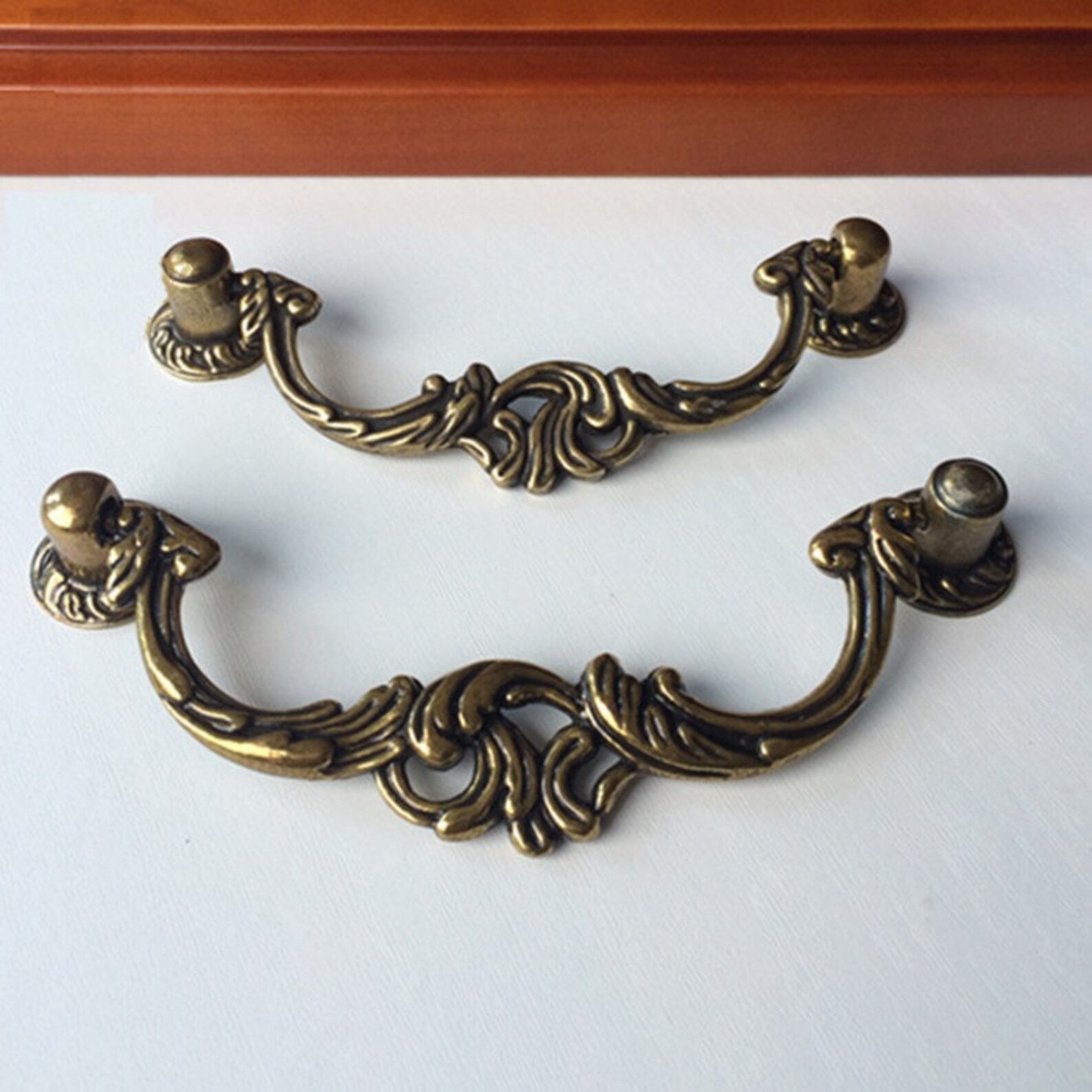Vintage Dresser Drawer Pulls Handles Knobs Drop Pulls Antique Etsy