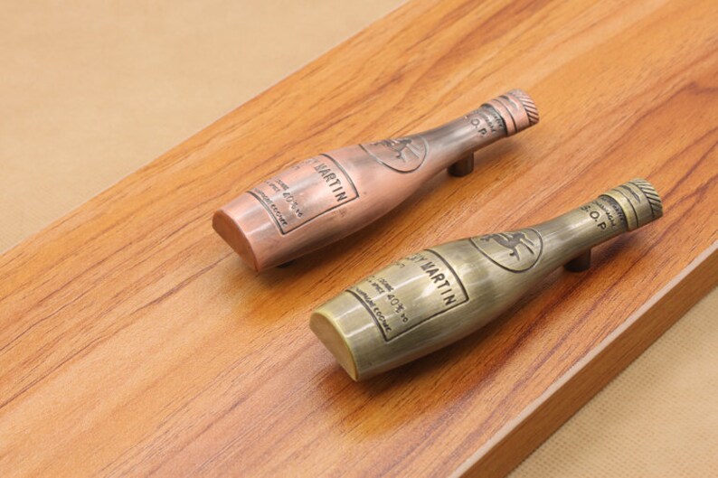Bar Handles Pulls Knobs Wine Bottle Handles Antique Etsy