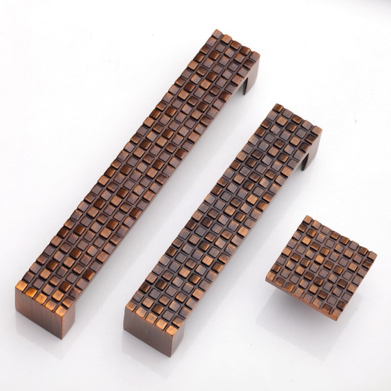 Mosaic Kitchen Cabinet Knobs Handles Pulls Dresser Handle Pull Knob Drawer Pulls Handles Knobs Furniture Cupboard Door Pull Handle Hardware