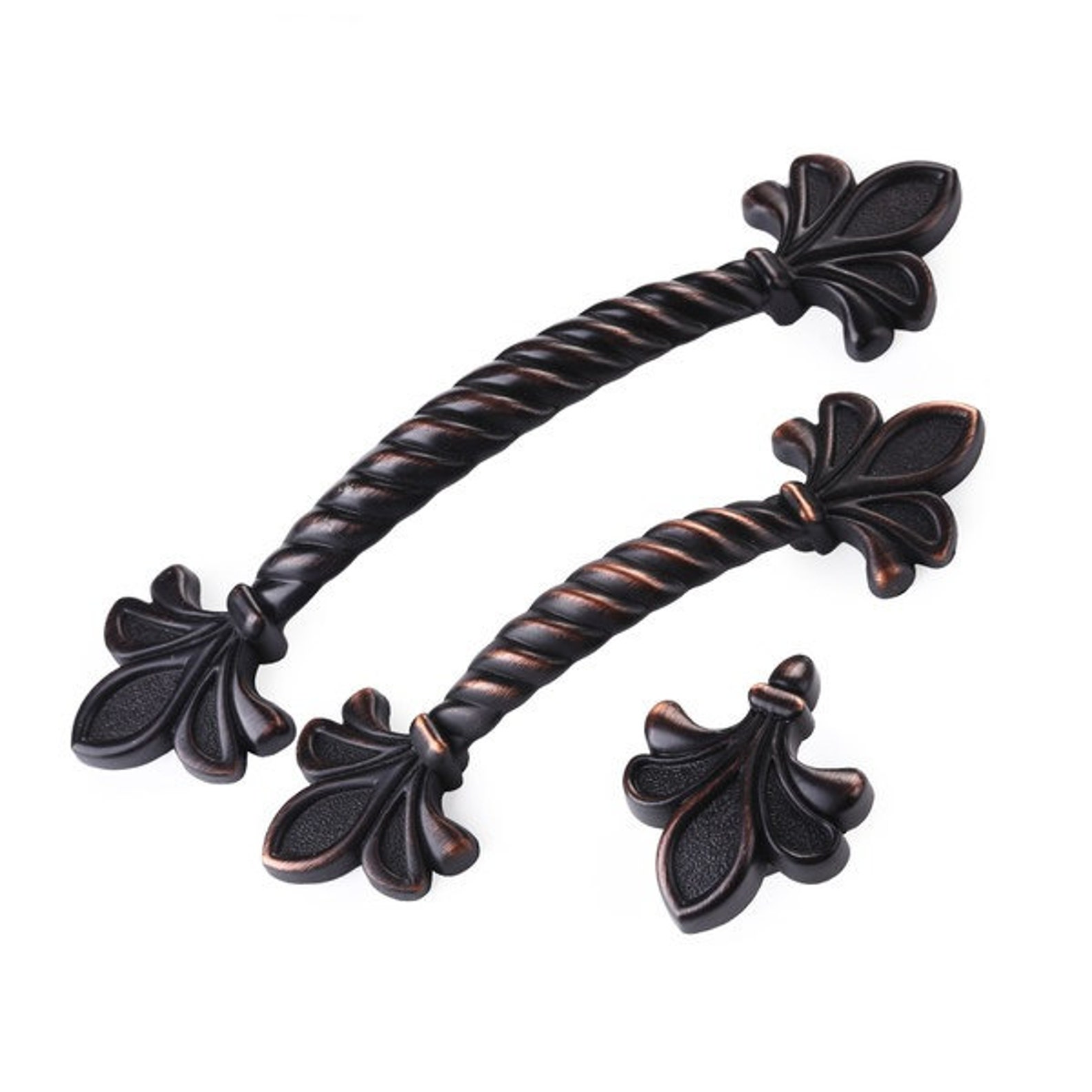 Vintage Dresser Knobs Pulls Drawer Knobs Pulls Handles /chic Etsy