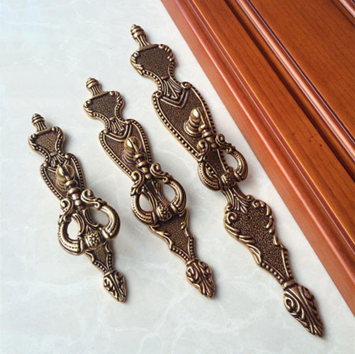 Vintage Dresser Pulls Knobs Drawer Pulls Handles Knobs Drop Etsy