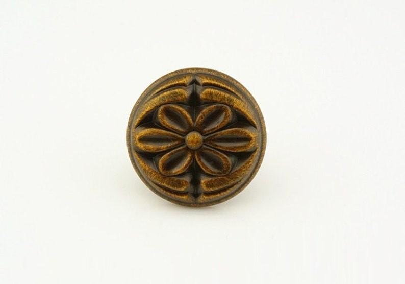 Dresser Knobs Drawer Knobs Pulls Handles Antique Brass Flower Rustic Kitchen Cabinet Knobs Pulls Handles Decorative Knob Furniture Hardware