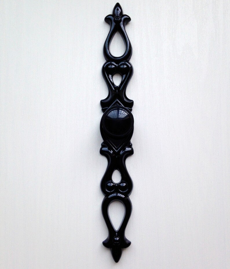 Black Dresser Knob Drawer Knobs Pulls Handles / Kitchen Etsy