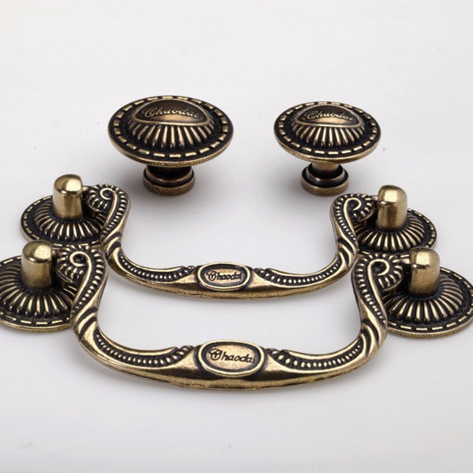 Vintage Style Drop Swing Pulls Drawer Knobs Pull Handles Etsy