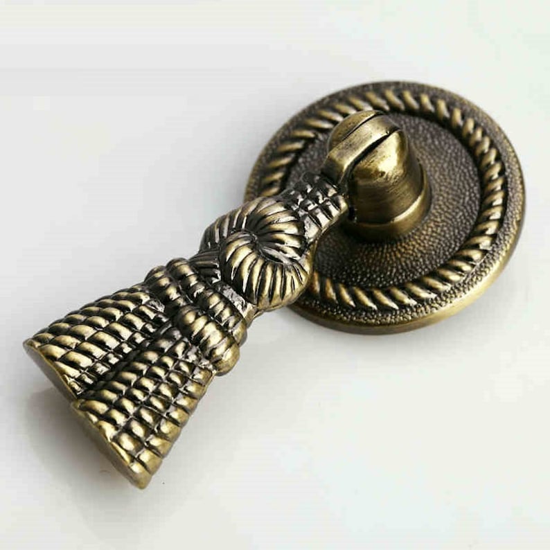 Dresser Pull Knobs Drop Pull Tassel Drawer Knob Pulls Handles Etsy