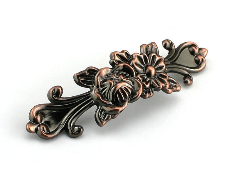 Flower Dresser Pulls Handles Drawer Pulls Handles Classical Kitchen Cabinet Door Handle Pull Knob Cupboard Knobs Handles Hardware Blossom