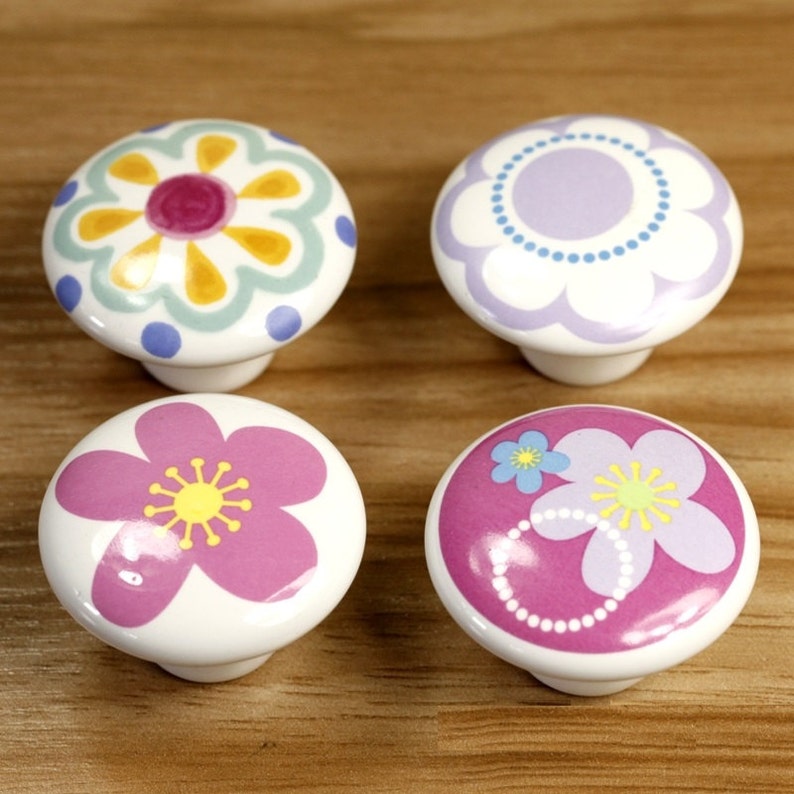 Colorful Drawer Knob Pull Handle Dresser Knob Knobs Etsy
