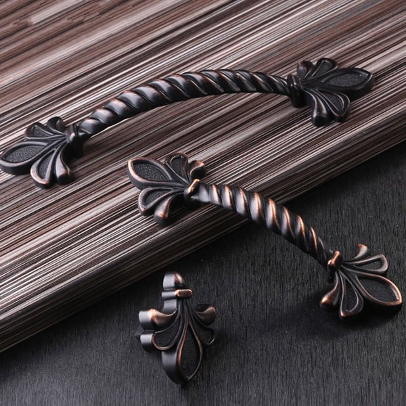 Vintage Dresser Knobs Pulls Drawer Knobs Pulls Handles /chic Etsy