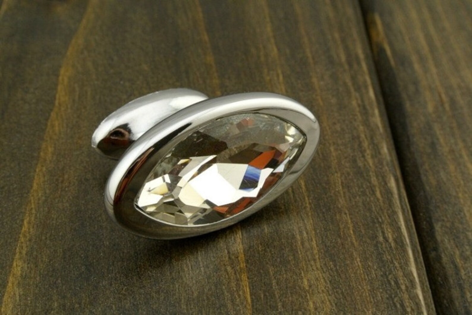 Glass Crystal Drawer Knobs Dresser Knobs Pulls Handles / Etsy